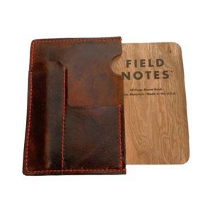 Minimalist Leather Sleeve for Field Notes